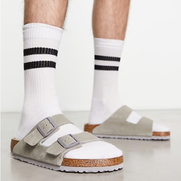 Birkenstock | Suede Arizona Sandals | Size 41 Narrow